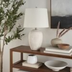 Beige Ceramic Lamp